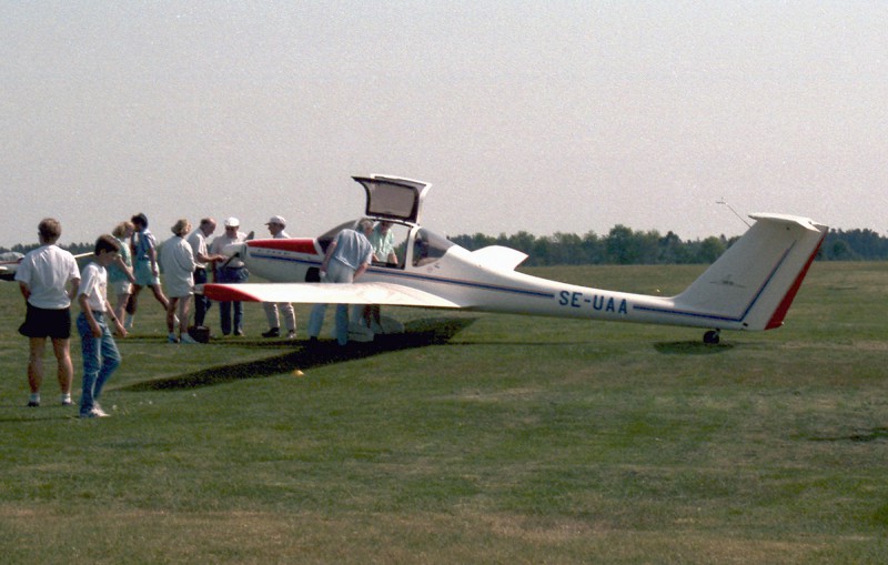 SE-UAA på Vankivafältet, Hässleholm 1992-05-28. Foto: Uldis Sisins