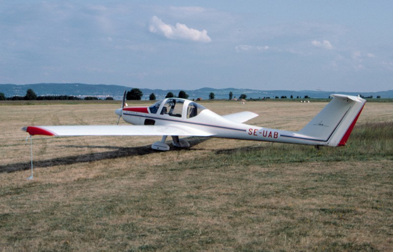 SE-UAB, på F 10, Ängelholm 1992. Foto: Sven-Erik Jönsson