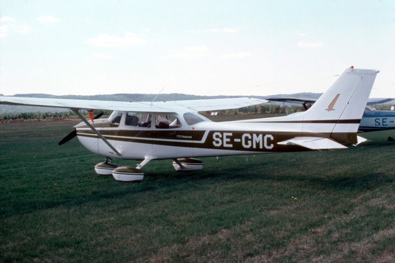 SE-GMC på Ljungbyhed 1976-05-23. Foto ur Freddy Stenboms donerade samling.