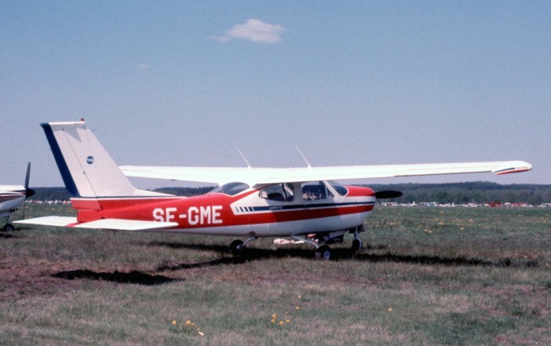 SE-GME på F 5, Ljungbyhed 1976-05-23. Foto ur Freddy Stenboms donerade samling.