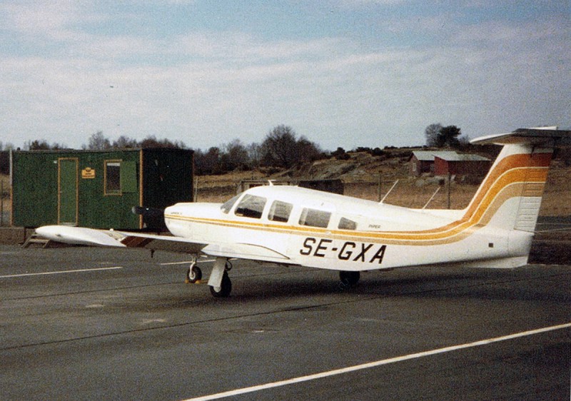 SE-GXA på Säve 1979-04-15. Foto: Nils-Olof Andersson.