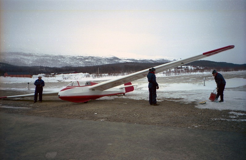 SE-TAR på Hemavan 1998-04-15. Foto Uldis Sisins.