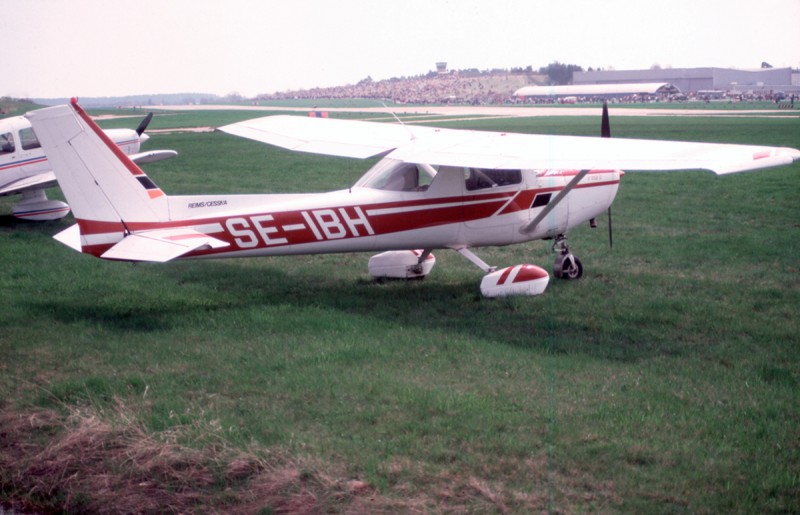 SE-IBH våren 1983. Plats ej känd. Foto ur Freddy Stenboms donerade samling