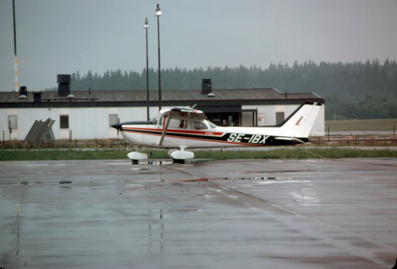 SE-IBX sommaren 1981. Plats ej känd. Foto ur Freddy Stenboms donerade samling.