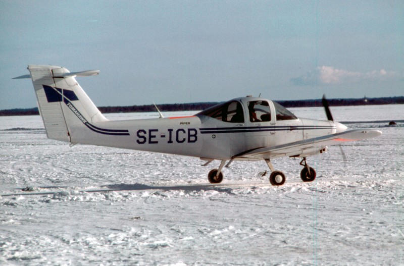 SE-ICB vintern 1980. Plats ej känd. Foto ur Freddy Stenboms donerade samling.