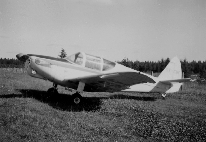 SE-CBF på Optand 1956. Foto: Bernt Abrahamsson