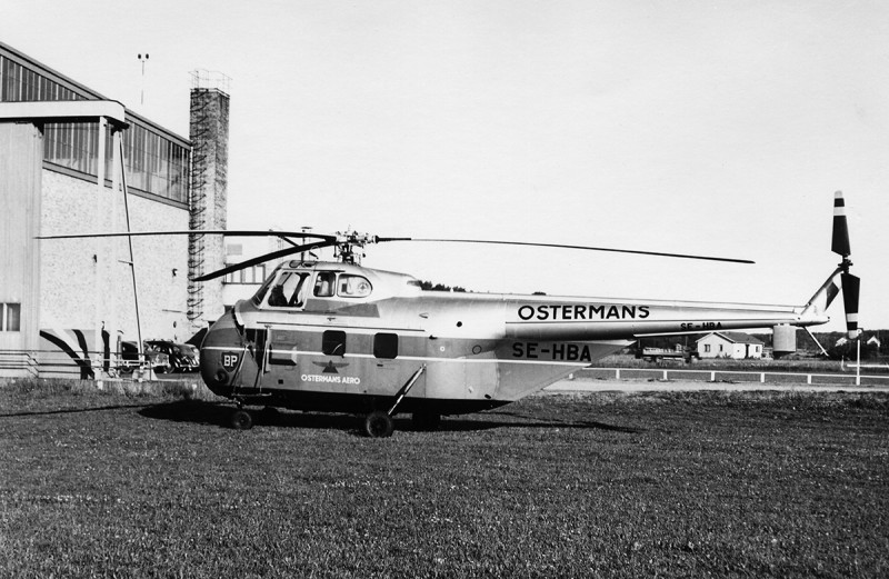 SE-HBA på Torslanda. Datum ej känt. Foto: Alf Ebbeson via Nils-Olof Andersson