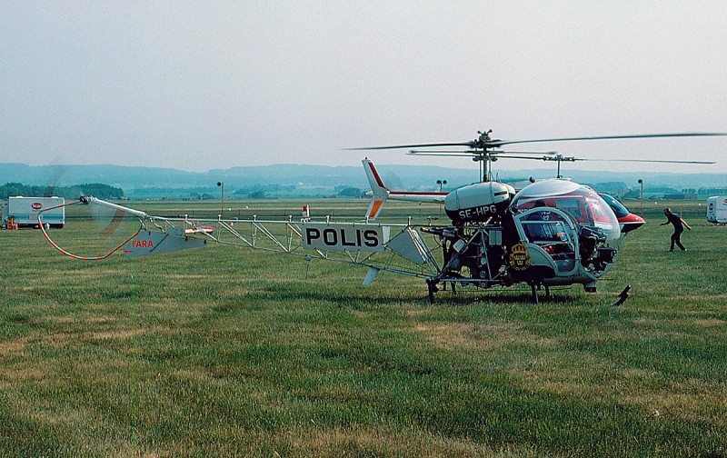 SE-HPG på F 10, Ängelholm 1978-06-04. Foto: Benny Karlsson