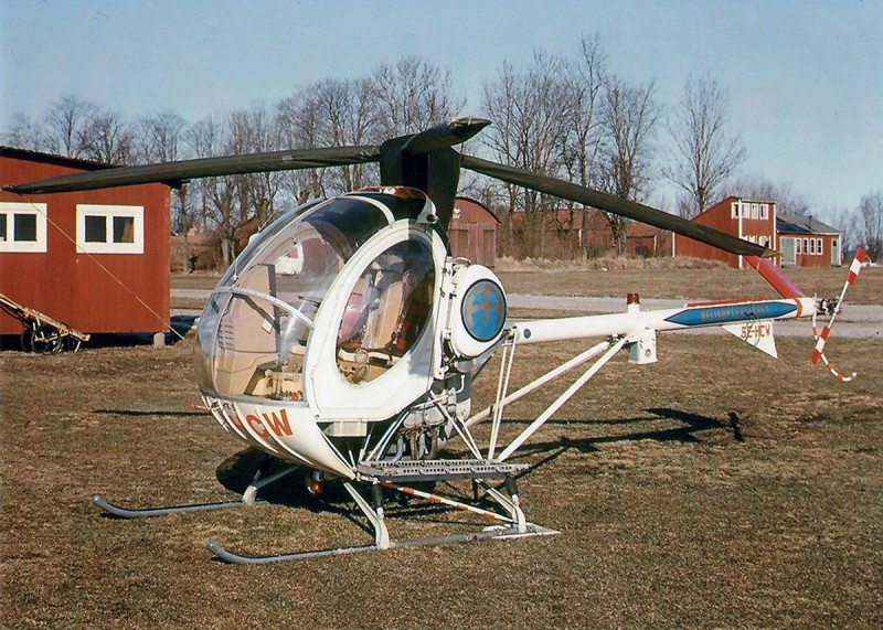 SE-HCW på Gustavsvik, Örebro 1972-04-01. Foto via Göran Wallert.