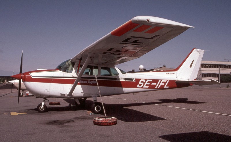 SE-IFL på Bromma 1992. Foto: Sven-Erik Jönsson