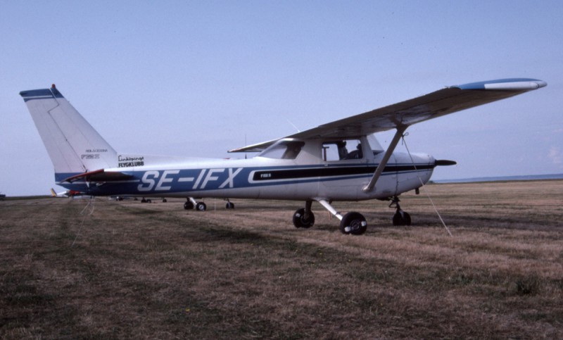 SE-IFX på Visingsö sommaren 1992. Foto: Sven-Erik Jönsson