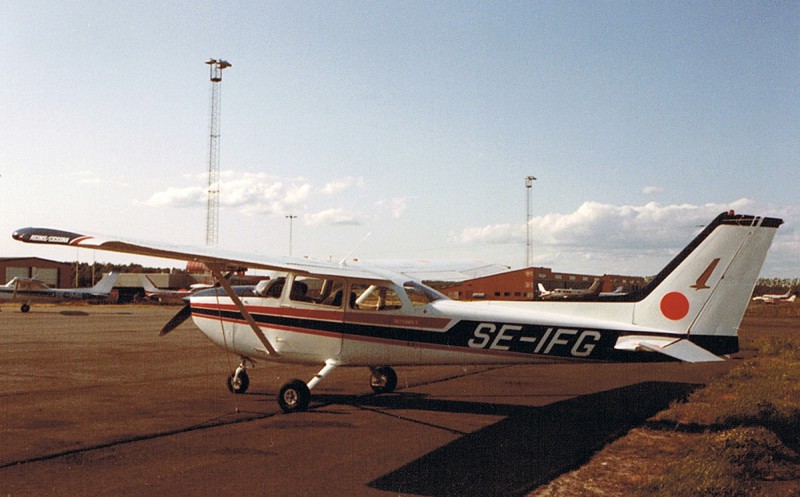 SE-IFG på Säve 1982-06-17. Foto: Nils-Olof Andersson