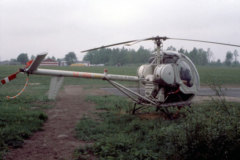 SE-HDL på Eslöv omkring 1980. Foto ur Freddy Stenboms donerade samling.