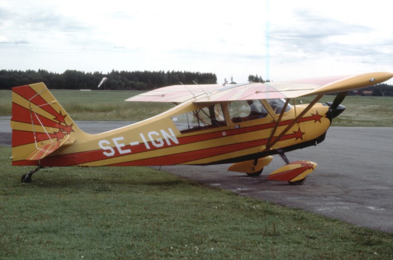 SE-IGN år 1983. Plats ej känd. Foto: ur Freddy Stenboms donerade samling.