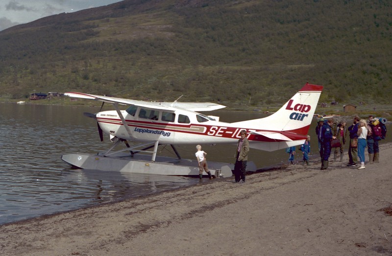 SE-IGT i Virihaure sommaren 1984. Foto: Uldis Sisins