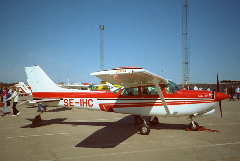 SE-IHC på Arlanda, troligen 1982. Foto: Lennart Arjevall.