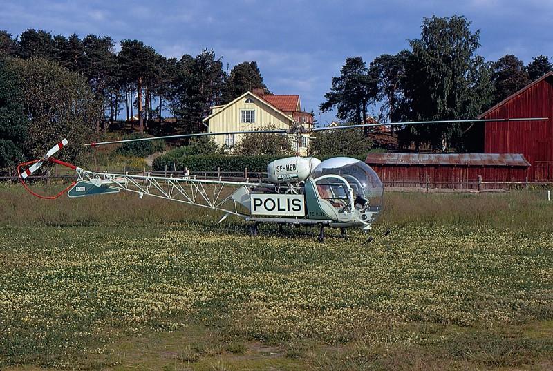 SE-HEB på Gävle Avan 1971-07-06. Foto: Leif Fredin.