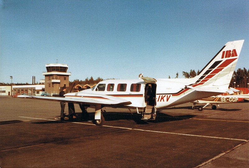 SE-IKV på Växjö 1983-10-01. Foto: Nils-Olof Andersson