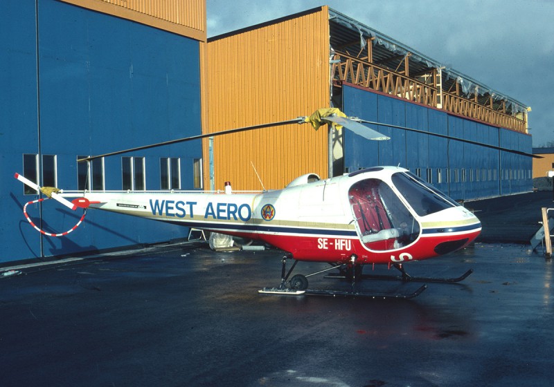 SE-HFU på Säve 1979-10-20. Foto via Göran Wallert.