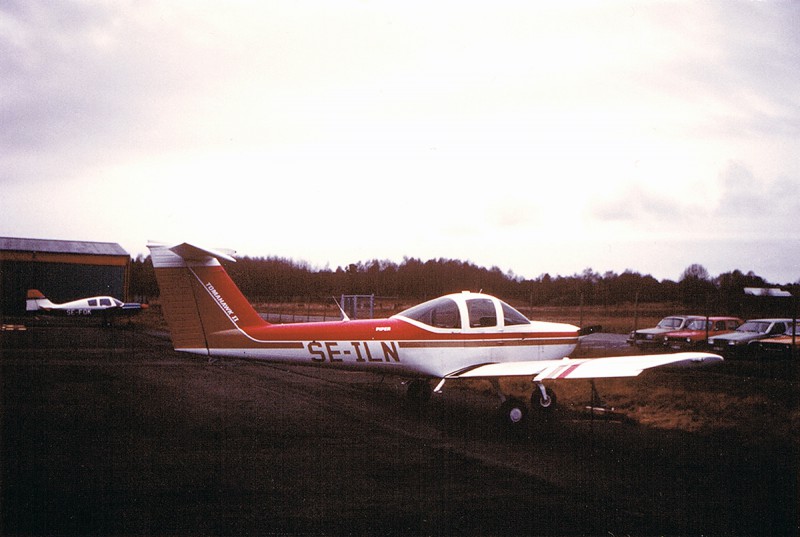 SE-ILN på Säve 1982-11-21. Foto: Nils-Olof Andersson