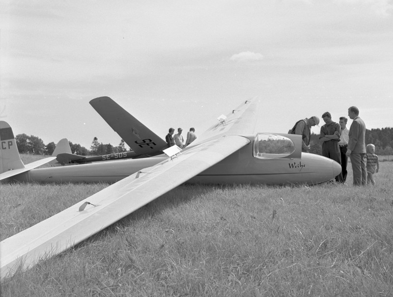 SE-SCP troligen på Skarpnäck ca 1956. Foto: Thorsten Fridlizius