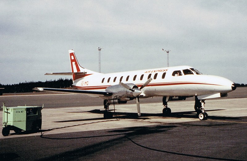 SE-IMD på Landvetter 1982-04-25. Foto Nils-Olof Andersson.