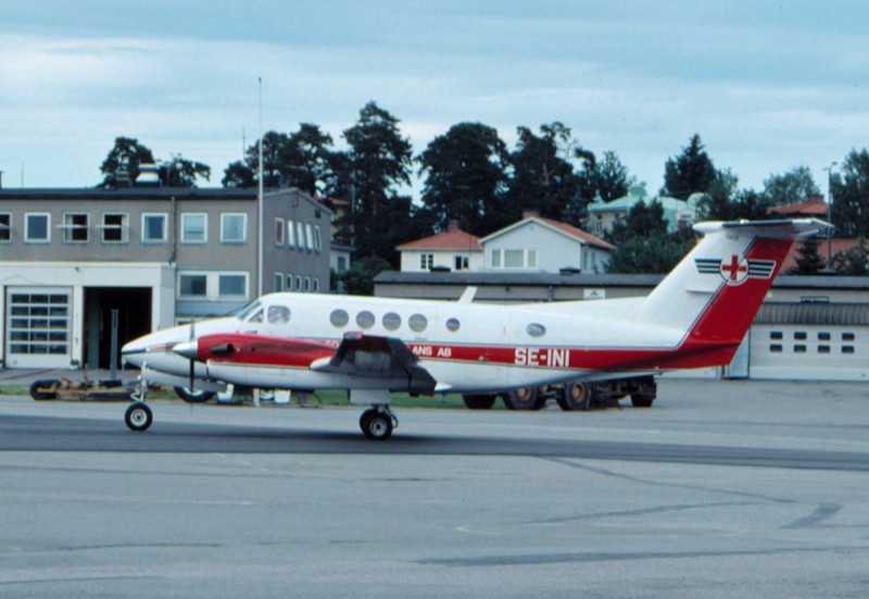 SE-INI på Bromma juli 1994. Foto: Sven-Erik Jönsson