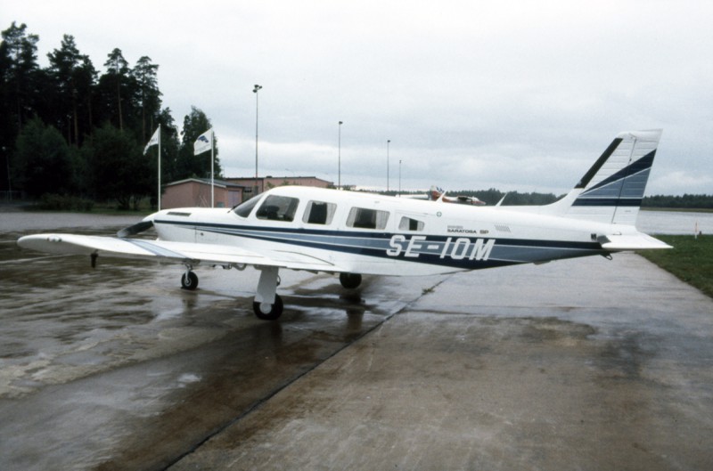 SE-IOM på Skavsta, Nyköping ca 1987. Foto: Sven-Erik Jönsson