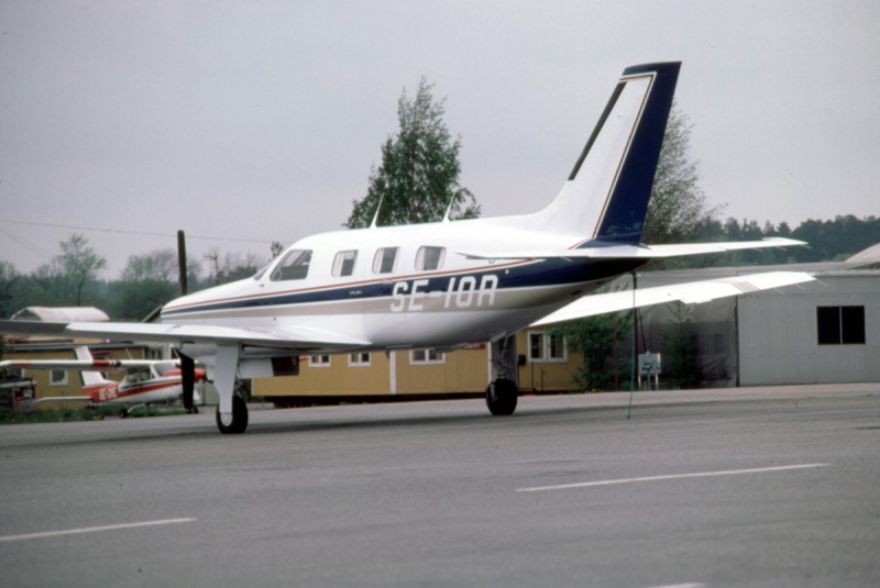 SE-IOR på Bromma 1986-05-16. Foto: Hans Wallin