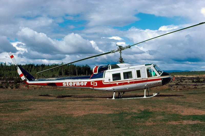 SE-HGE 1976. Plats ej känd. Foto: Leif Fredin