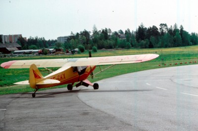 SE-CKX på Barkarby 1987, foto Freddy Stenbom