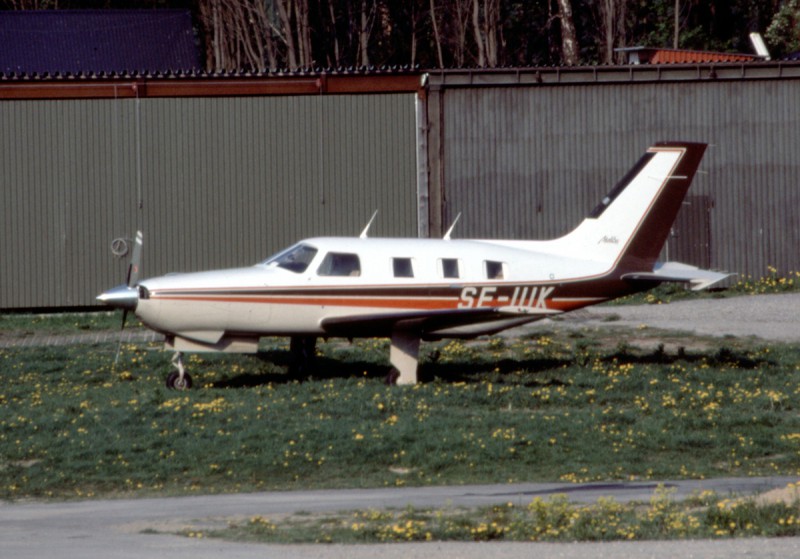 SE-IUK våren 1990. Plats ej känd. Foto ur Freddy Stenboms donerade samling.