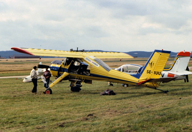 SE-IUU på Halmstad 1986-08-30. Foto: Sven-Erik Jönsson