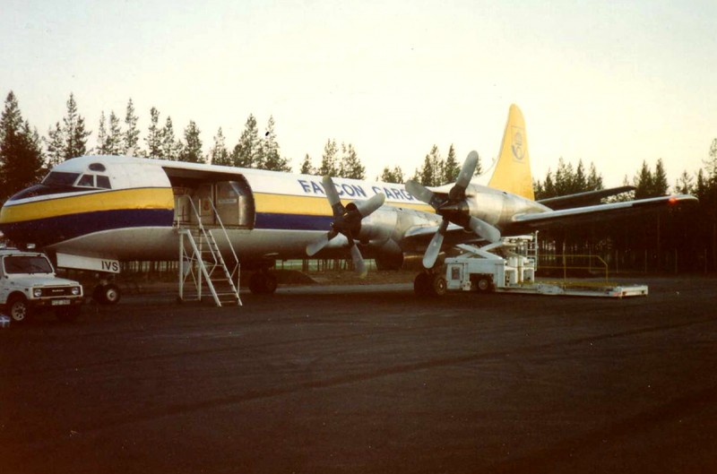 SE-IVS på Luleå Kallax ca 1987-1988. Foto: Hans O Sandström