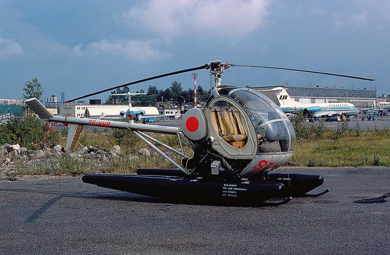 SE-HHR på Bromma 1978. Foto: Tor Johnsson