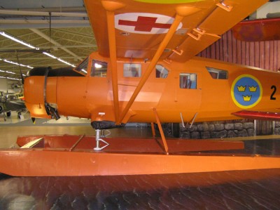 SE-CLZ som 78001 på Flygvapenmuseum oktober 2005, foto Sven-Erik Jönsson