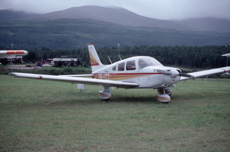 SE-IZZ på Hemavan 1988, aug. Foto: Sven-Erik Jönsson