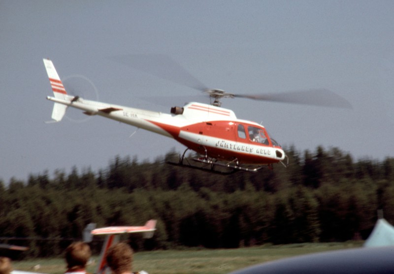 SE-HIA med Jämtlands Aeros märkning. Plats och datum ej känt.<br /> Foto ur Freddy Stenboms donerade samling.