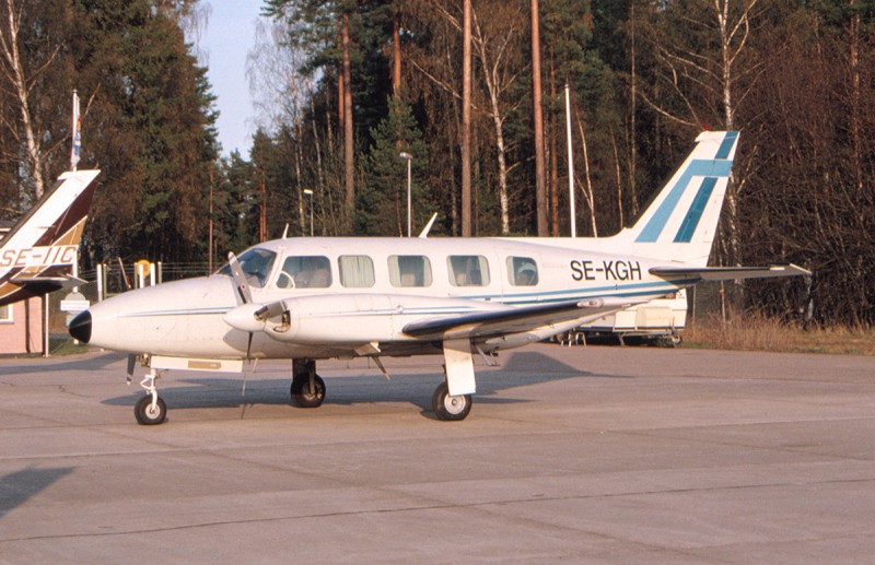 SE-KGH på Skavsta, Nyköping 1993. Foto: Sven-Erik Jönsson.