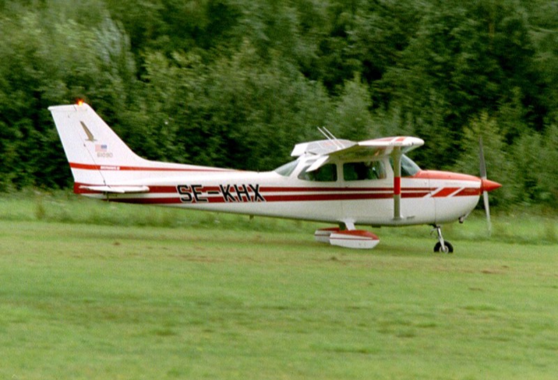 SE-KHX på Siljansnäs augusti 2001. Foto: Hans Wikström.