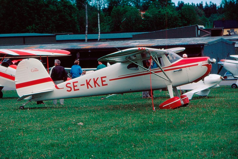 SE-KKE på Barkarby, datum ej känt. Foto ur Freddy Stenboms donerade samling.